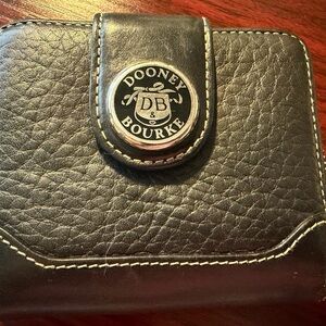 Dooney & Bourke Black Leather Wallet